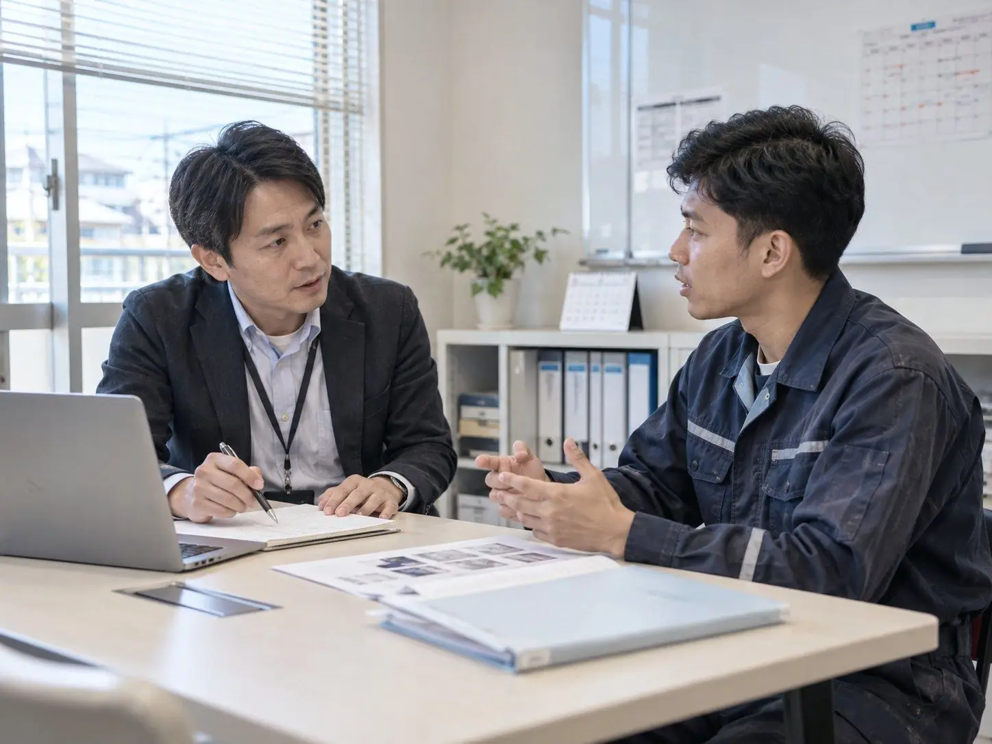 担当者との定期面談